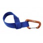 Conector Rapido Cuerda TOW-WHEE (MOSQUETON + STRAP) Azul