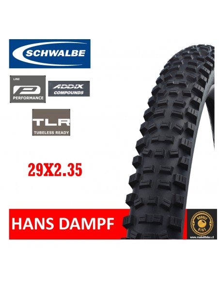 Neumático Schwalbe HANS DAMPF TwinSkin ADDIX 29x2.35