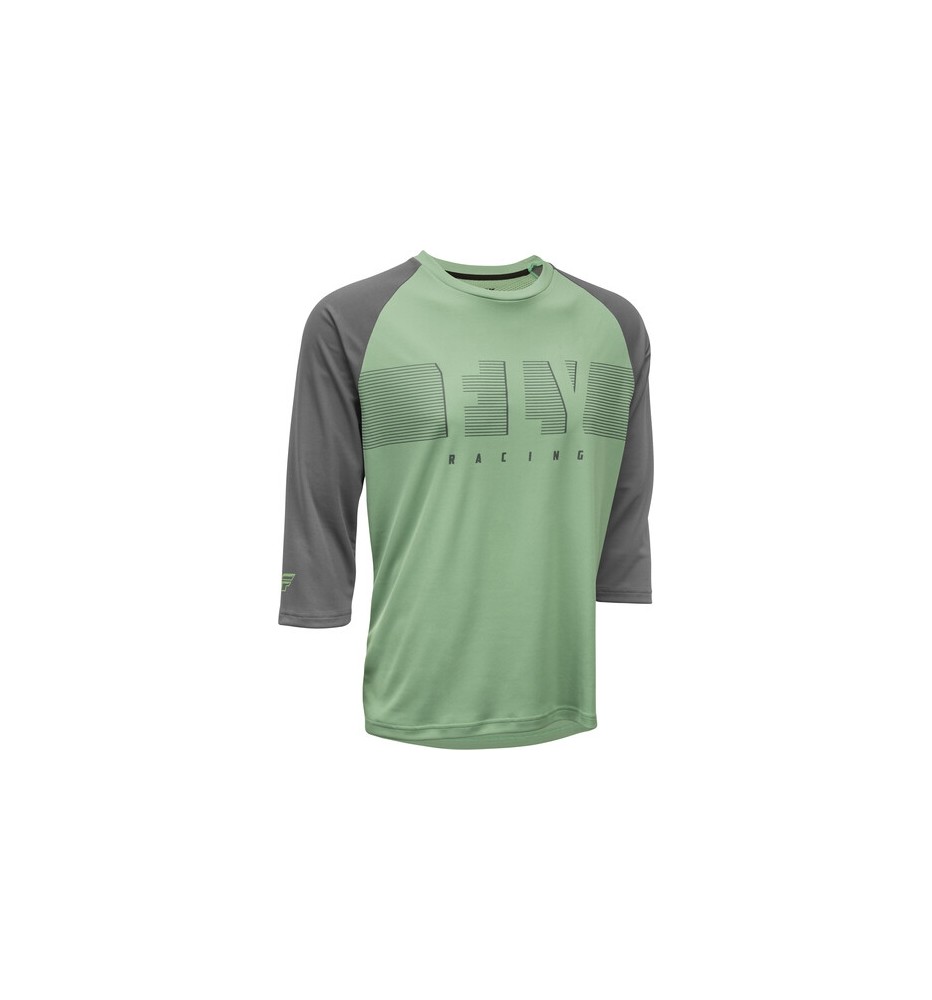 Jersey FLY RACING RIPA 3/4 SLEEVE SAGE/CHARCOAL GREY