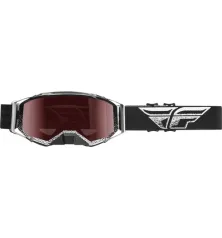 Antiparras FLY RACING ZONE PRO W/C GOGGLE BLK/WHT