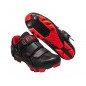 Zapatillas  MTB FLR F-65 NEGRA LINEA ROJA