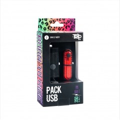 Pack Luces USB TRIP DISCOVERY 10LM / 350LM