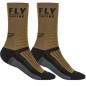 Calcetín FLY FACTORY RIDER KHAKI/BLACK/GREY