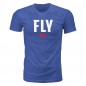 Polera FLY RACING WFH ROYAL BLUE