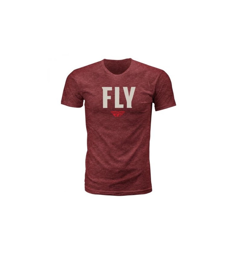 Polera FLY RACING WFH RED HEATHER