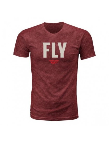 Polera FLY RACING WFH RED HEATHER