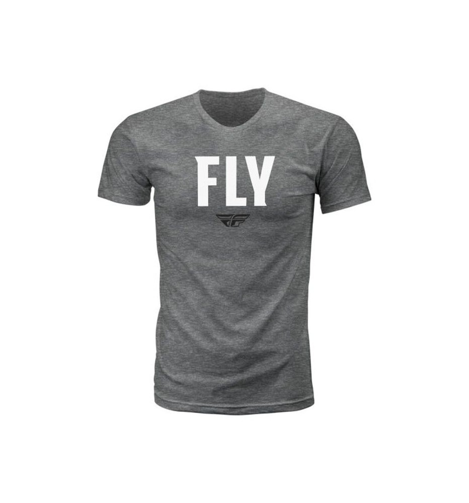 Polera FLY RACING WFH DARK GREY HEATHER