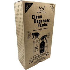 Kit de Limpieza Detergente, Desengrasante y lubricación Peaty´s