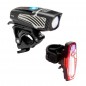 Pack Luz Delantera y Trasera 650/110 Lumenes Nite Rider