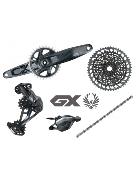 Grupo SRAM GX Eagle BOOST DUB 1x12 10-52 170mm