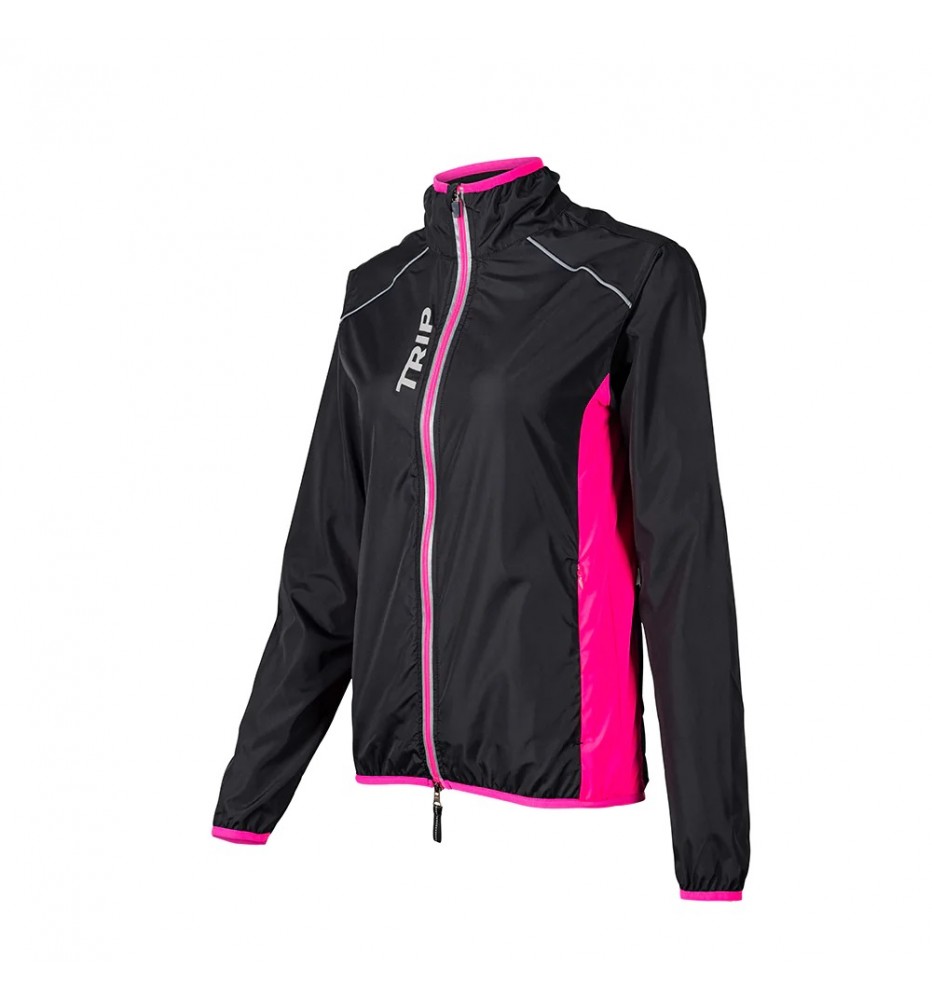 Cortaviento TRIP BLACK/PINK