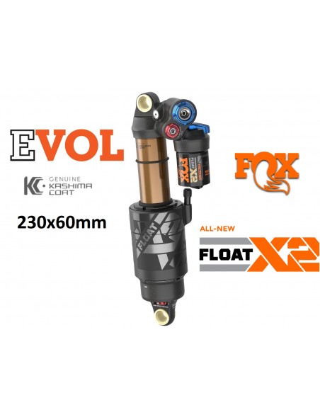 Shock FOX 2022 FLOAT X2 FS 2-POS-Adj Factory 230x60​​mm