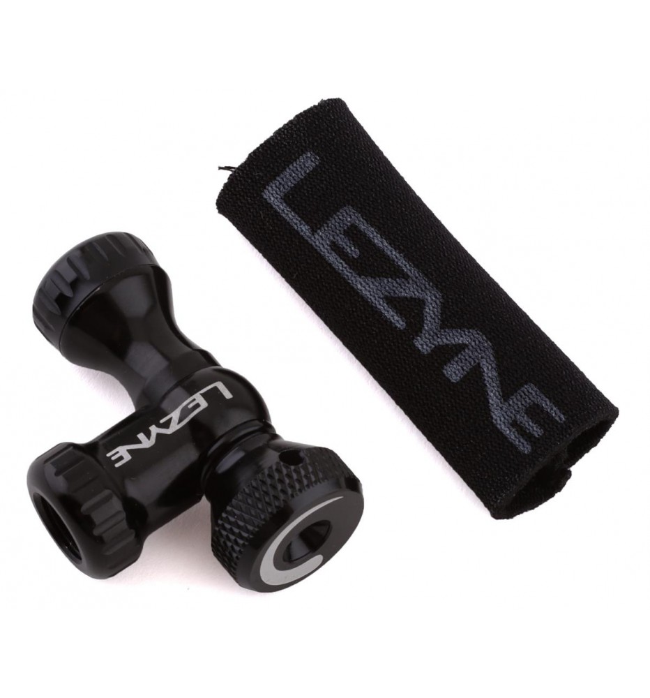 Cabezal DISPENSADOR CO2 LEZYNE BLACK