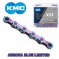 Cadena KMC X11 11V Aurora Blue 118L