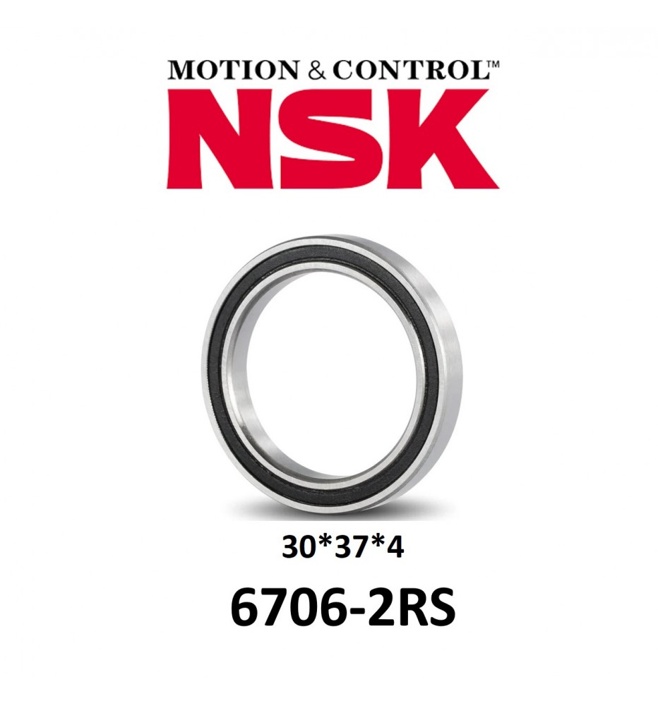 Rodamiento Sellado NSK 6706-2RS