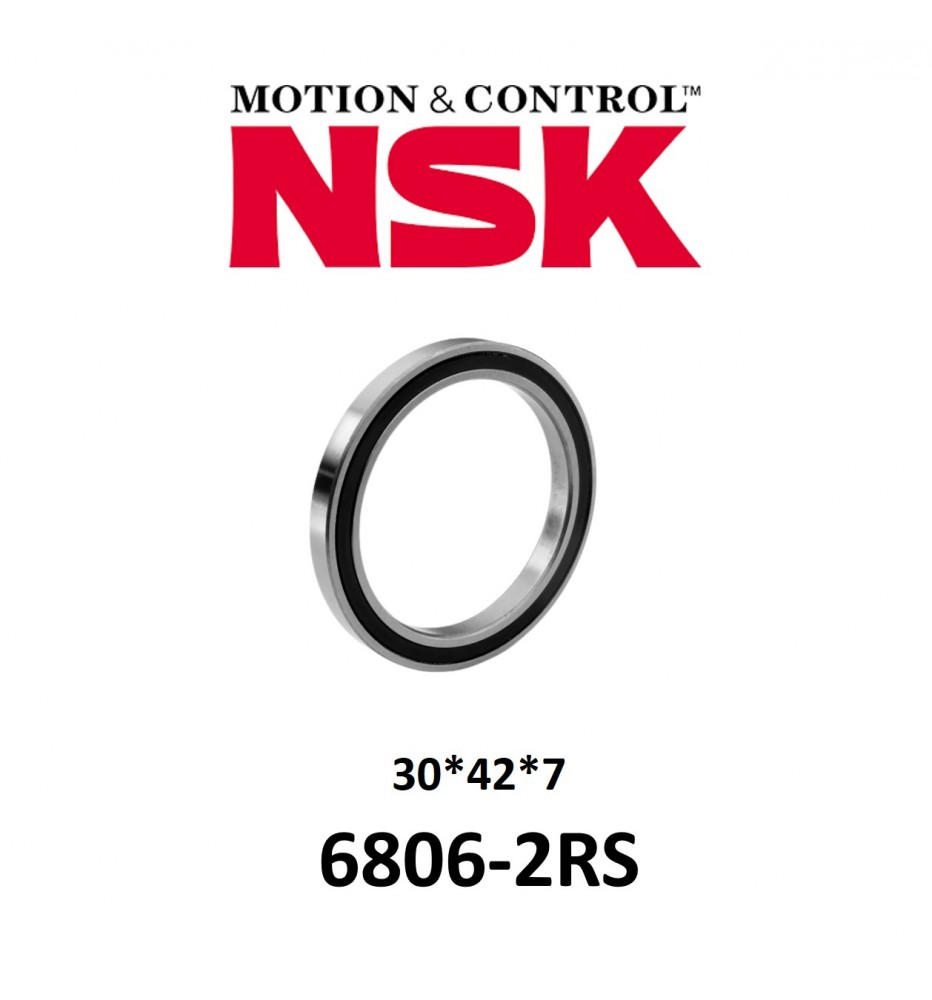 Rodamiento Sellado NSK 6806-2RS