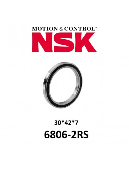 Rodamiento Sellado NSK 6806-2RS