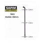 Rayos SAPIM Race Negro 260mm