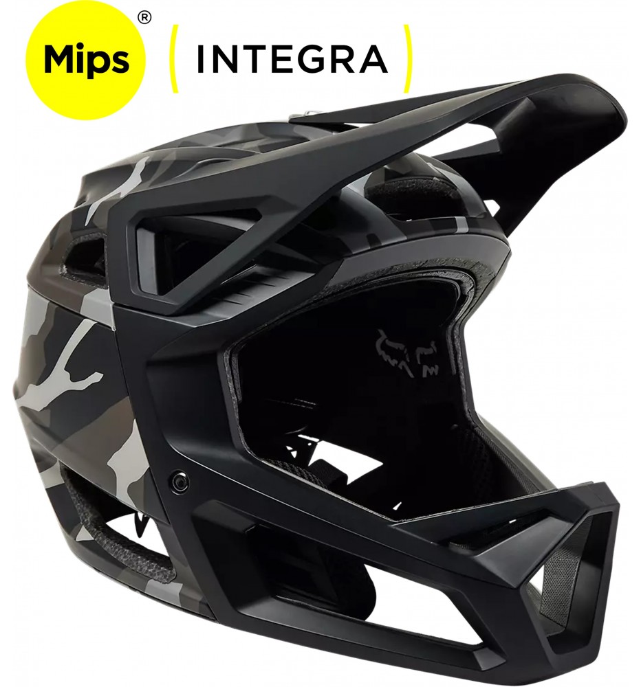 Casco integral de Trail Fox Proframe Mips Negro Mate