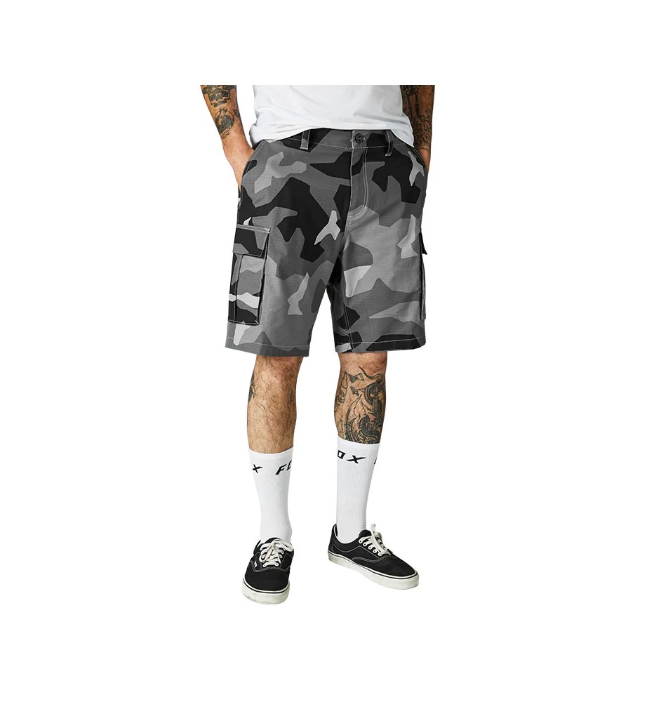 Short FOX SLAMBOZO CAMO 2.0 NEGRO CAMO