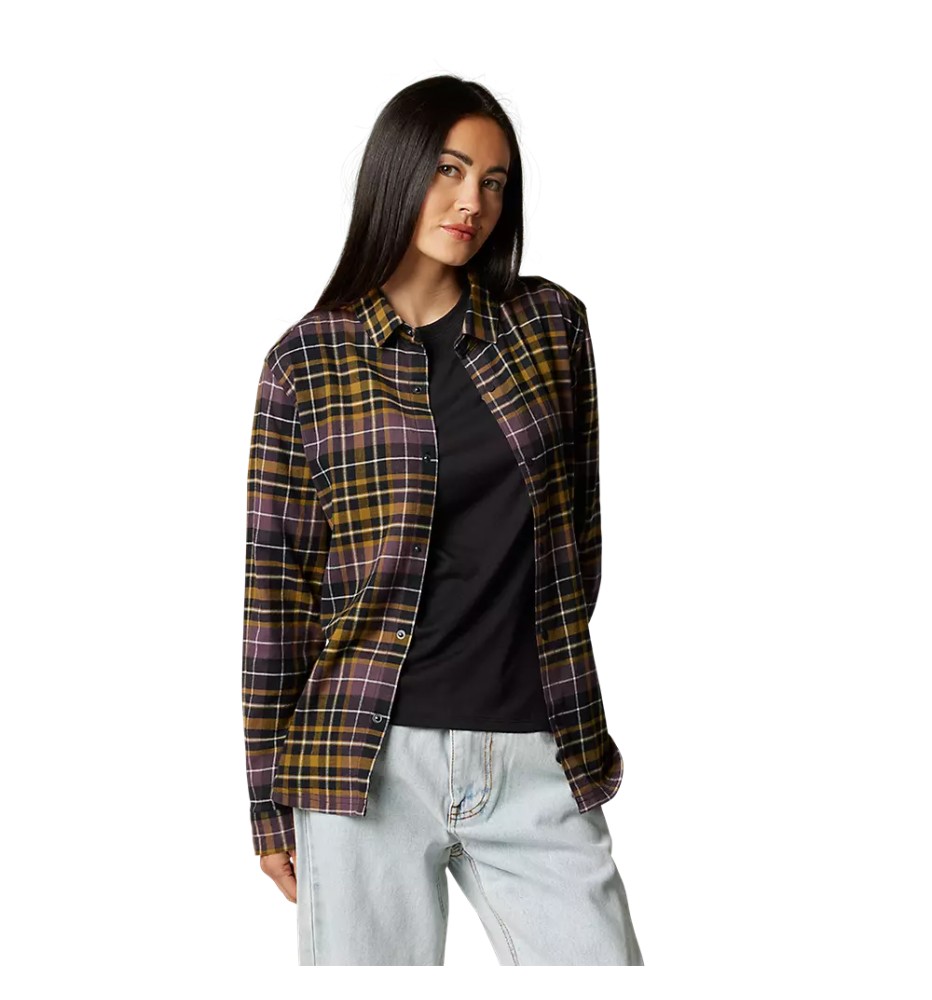 Camisa FOX LOVER STRETCH MORADO Camisa FOX LOVER STRETCH MORADO