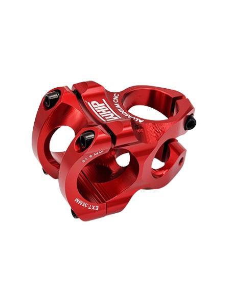 Tee WHIP ALEACION CNC 31.8x35mm Rojo