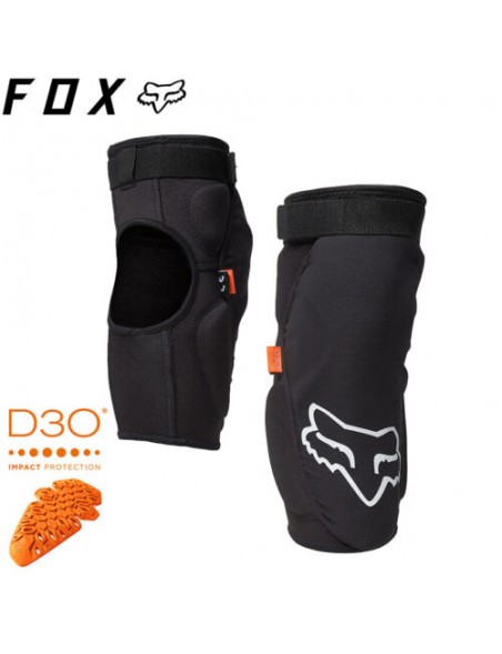 Rodilleras FOX NIÑO LAUNCH D3O NEGRO OS