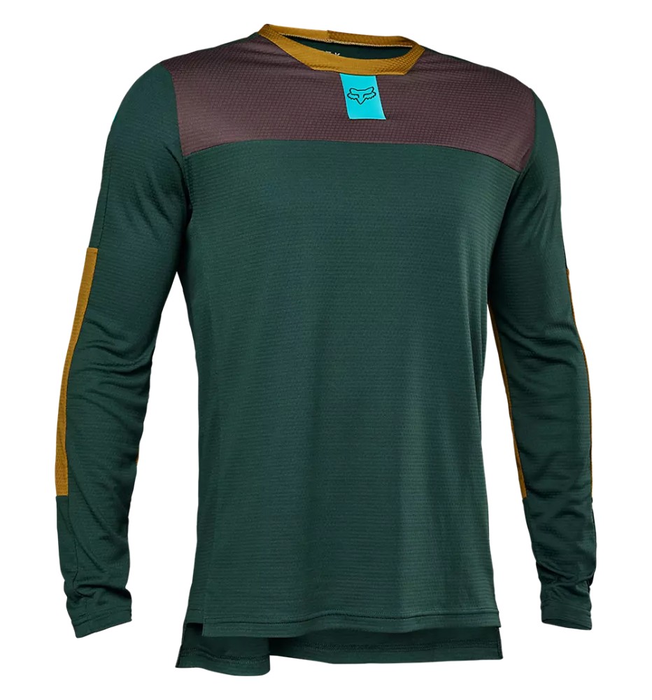 Jersey FOXHEAD MANGA LARGA DEFEND EMERALD Jersey FOXHEAD MANGA LARGA DEFEND EMERALD