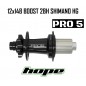 Maza Trasera HOPE PRO 5 28H 12X148mm Boost Negra HG