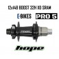 Maza Trasera HOPE PRO 5 32H 12X148mm Boost Negra XD E-BIKE