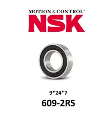 Rodamiento Sellado NSK 609-2RS
