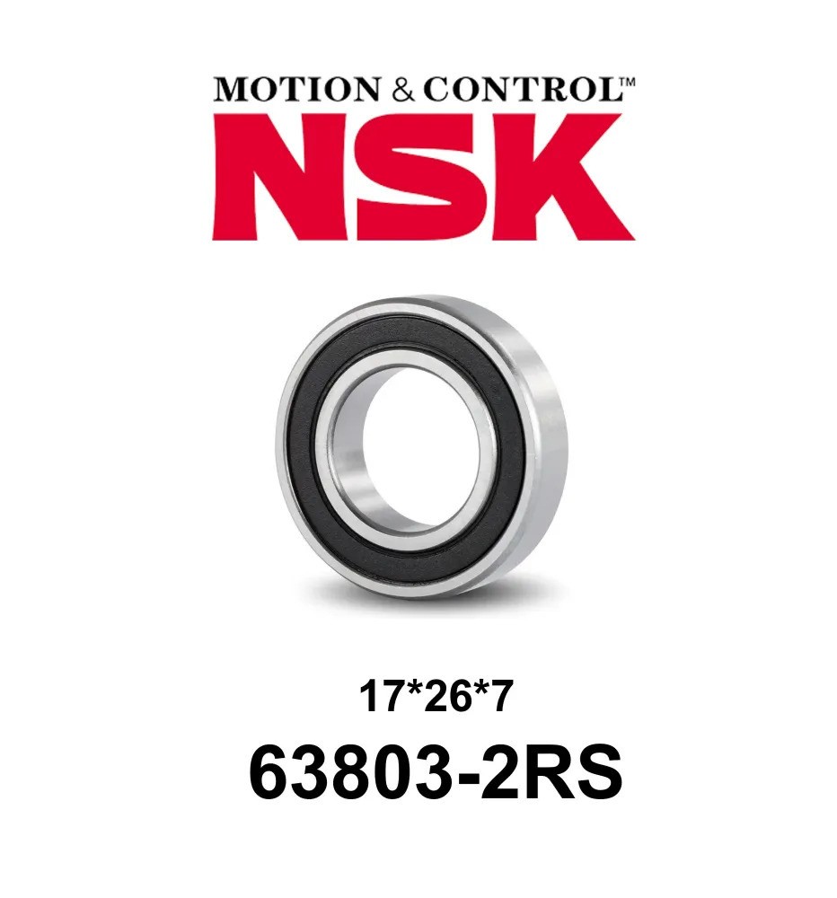 Rodamiento Sellado NSK 17267-2RS (63803RS)