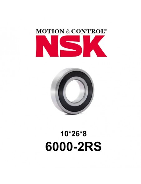 Rodamiento Sellado NSK 6000-2RS