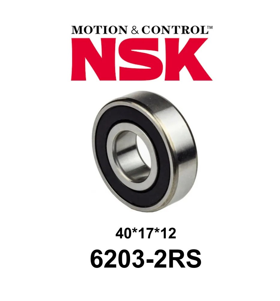 Rodamiento Sellado NSK 6203-2RS