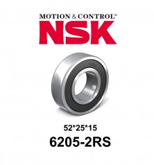 Rodamiento Sellado NSK 6205-2RS