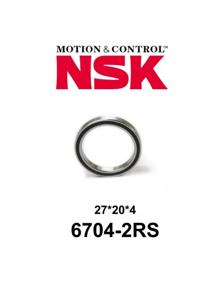 Rodamiento Sellado NSK 6704-2RS