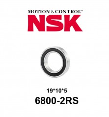 Rodamiento Sellado NSK 6800-2RS