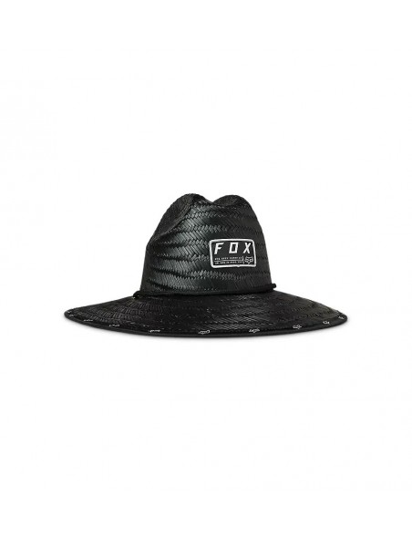 Sombrero de paja FOX STOP 2.0 Black