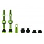 Set 2 Valvulas Tubeless Muc-Off 44mm Green