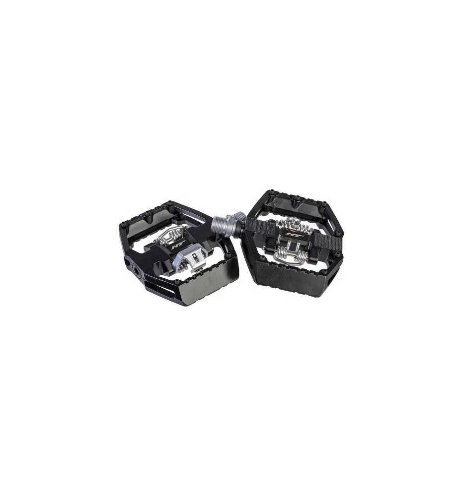 Pedales HT CLIP/FLAT GD1 Black Pedales HT CLIP/FLAT GD1 Black