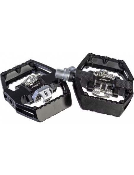 Pedales HT CLIP/FLAT GD1 Black