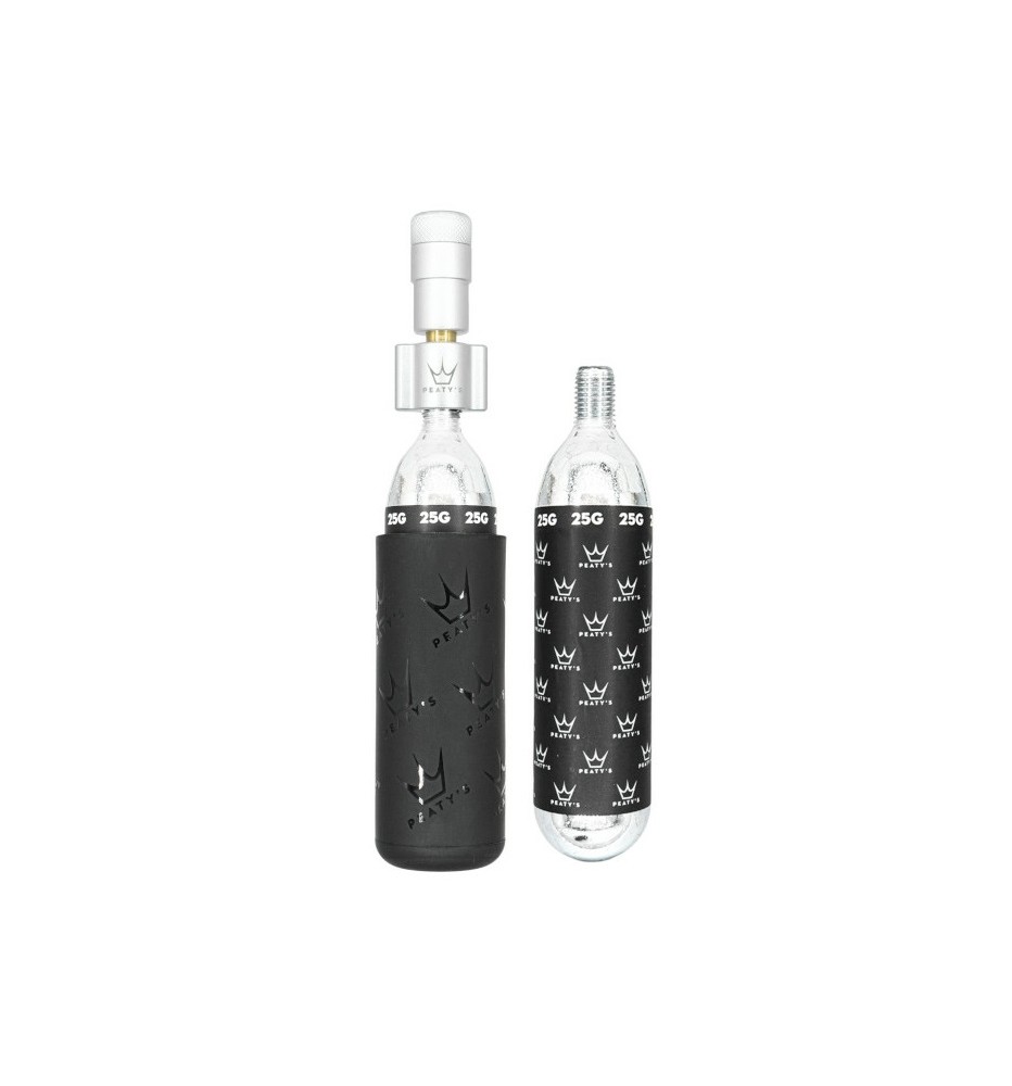 Kit Inflador PEATYS CO2 25G SILVER Kit Inflador PEATYS CO2 25G SILVER