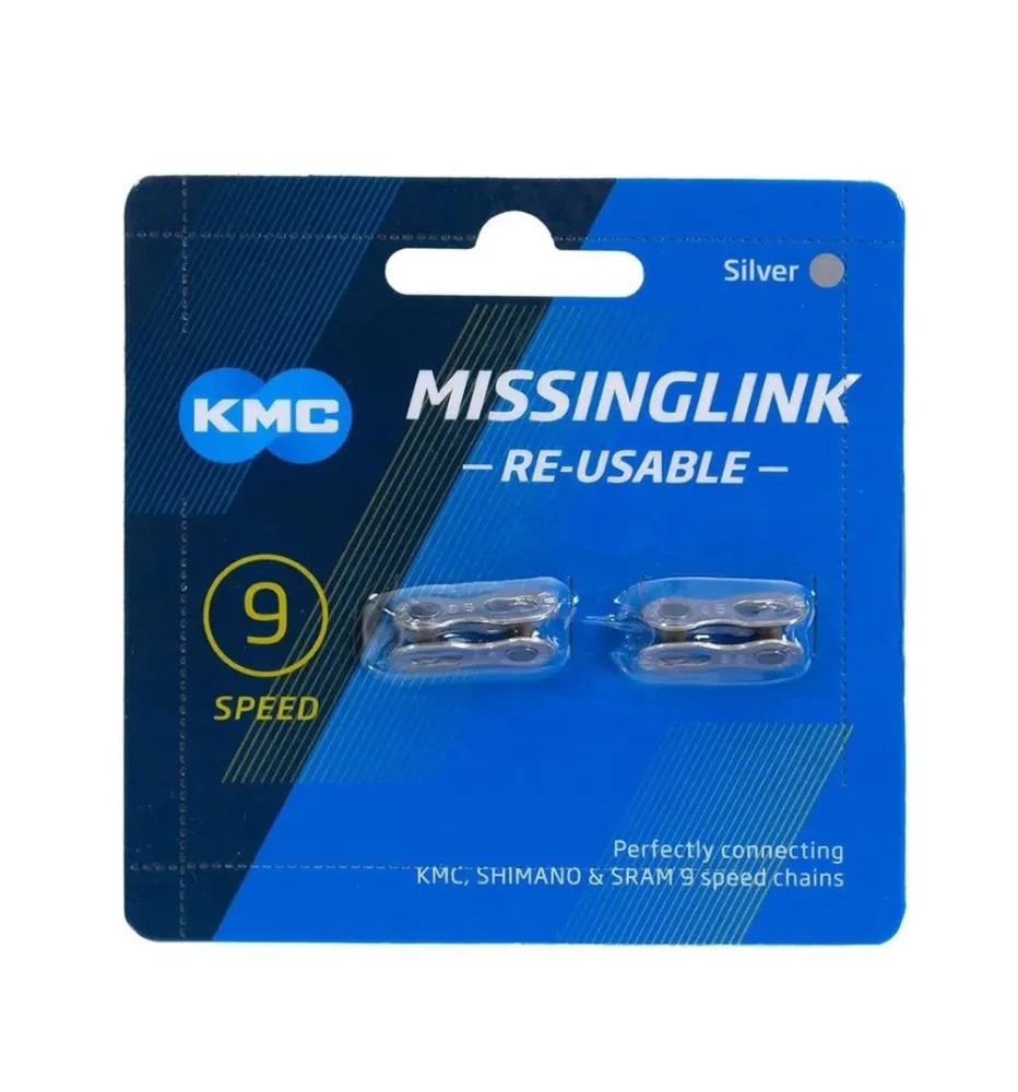 Eslabón rápido KMC MissingLink 9R 2 PCS