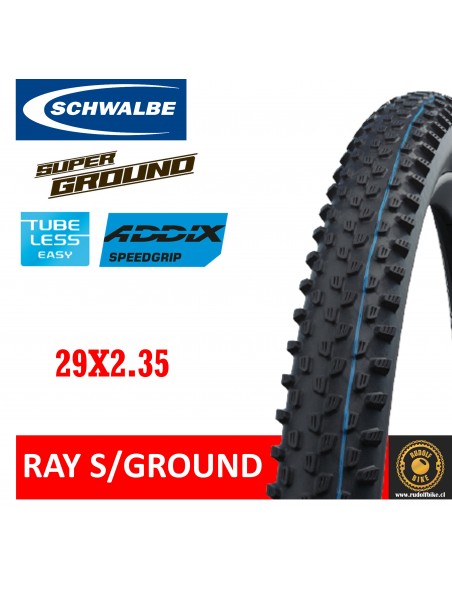 Neumático Schwalbe RACING RAY S/Ground ADDIX SpeedGrip 29x2.35