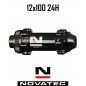 Maza Delantera Novatec D411SB-12-CL 24h 12x100mm