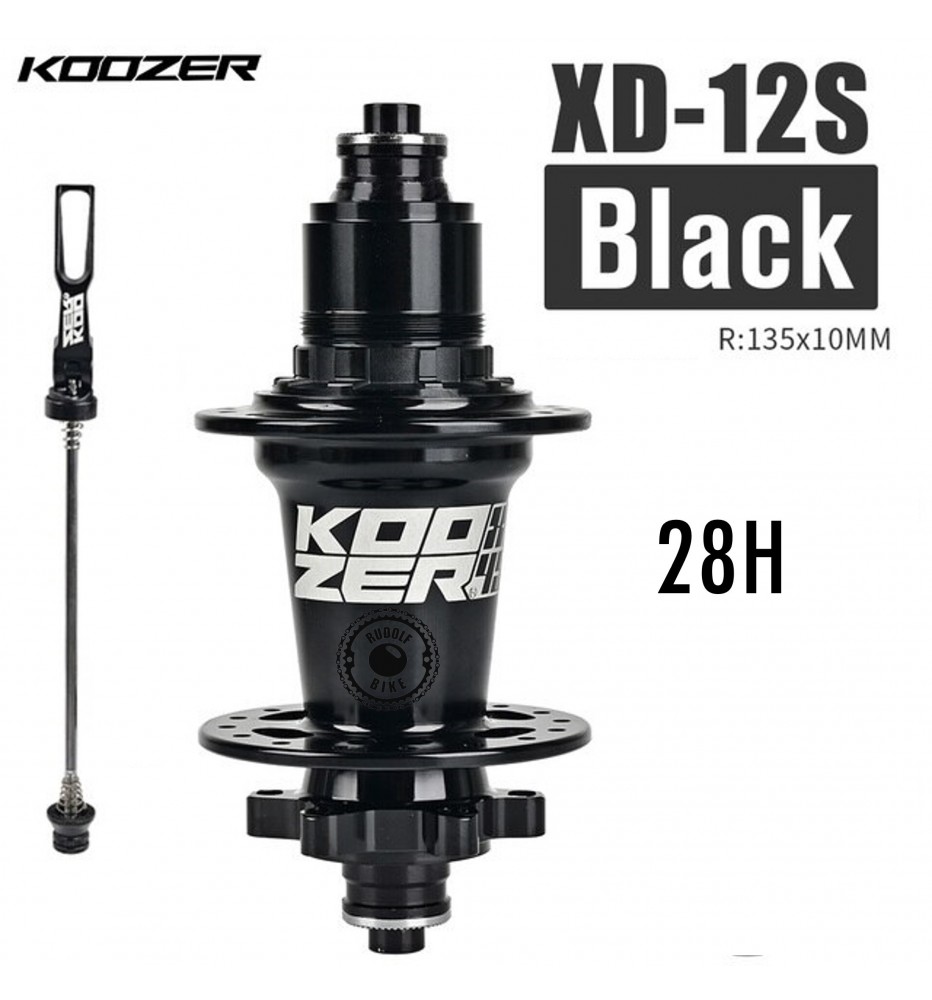 Maza Trasera Koozer XM490Pro 10x135mm 28H XD Black Maza Trasera Koozer XM490Pro 10x135mm 28H XD Black