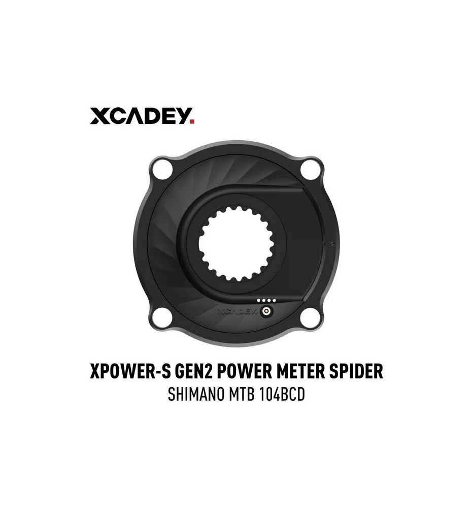 Potenciómetro XCADEY XPOWER-S GEN2 SHIMANO MTB 104BCD