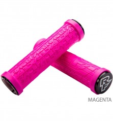 Puños RaceFace GRIPPLER 30mm LOCK ON MAGENTA