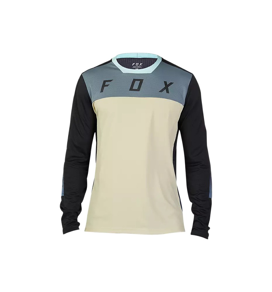 Jersey FOX DEFEND LS CEKT Oat Brown Jersey FOX DEFEND LS CEKT Oat Brown