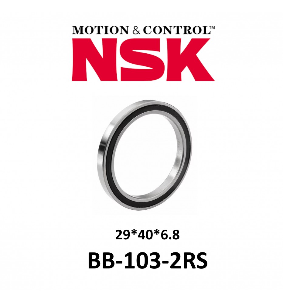 Rodamiento Sellado NSK BB-103 2RS 29x40x6.8